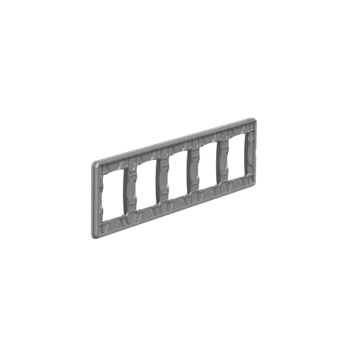 Рамка 5-постов, матовый глиняно-серый, Sedna Design Schneider Electric SDD393805