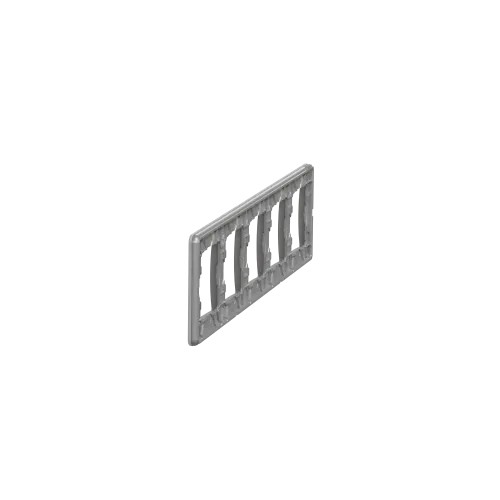 Рамка 5-постов, матовый глиняно-серый, Sedna Design Schneider Electric SDD393805