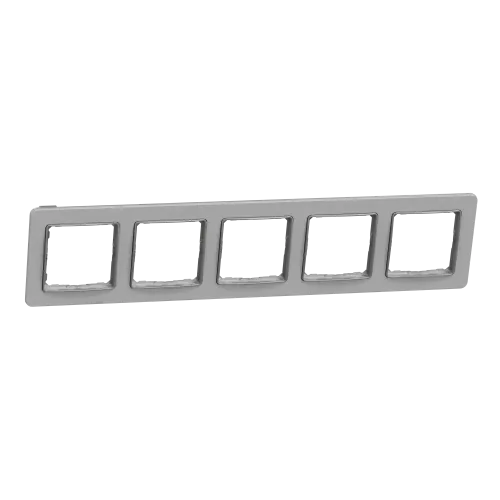 Рамка 5-постов, матовый глиняно-серый, Sedna Design Schneider Electric SDD393805