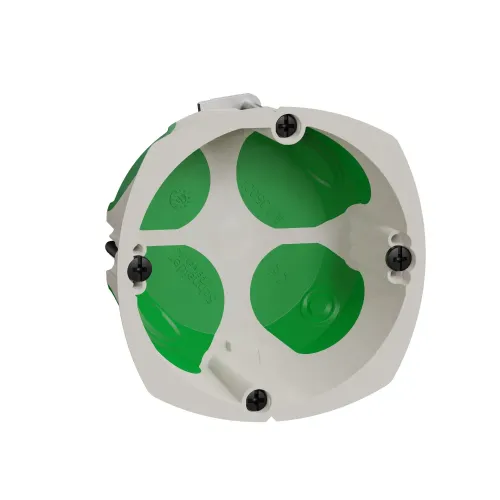 Подрозетник для гипсокартона герметичный, одинарный, Multifix Air Schneider IMT35001