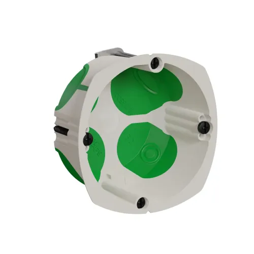 Подрозетник для гипсокартона герметичный, одинарный, Multifix Air Schneider IMT35001
