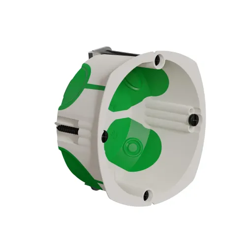 Подрозетник для гипсокартона герметичный, одинарный, Multifix Air Schneider IMT35001
