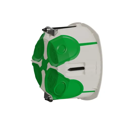 Подрозетник для гипсокартона герметичный, одинарный, Multifix Air Schneider IMT35001