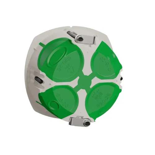 Подрозетник для гипсокартона герметичный, одинарный, Multifix Air Schneider IMT35001
