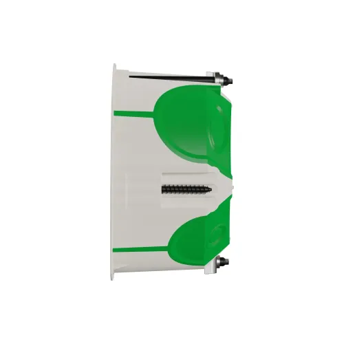 Подрозетник для гипсокартона герметичный, одинарный, Multifix Air Schneider IMT35001