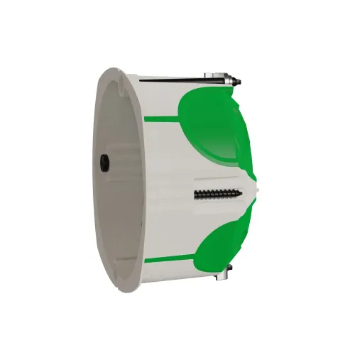 Подрозетник для гипсокартона герметичный, одинарный, Multifix Air Schneider IMT35001