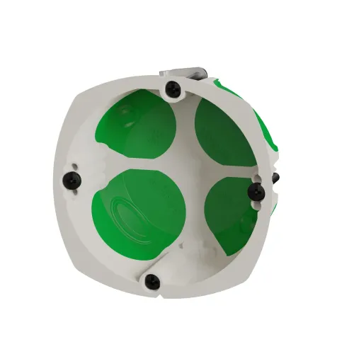 Подрозетник для гипсокартона герметичный, одинарный, Multifix Air Schneider IMT35001