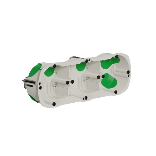 Подрозетник для гипсокартона герметичный, тройной, Multifix Air Schneider IMT35031