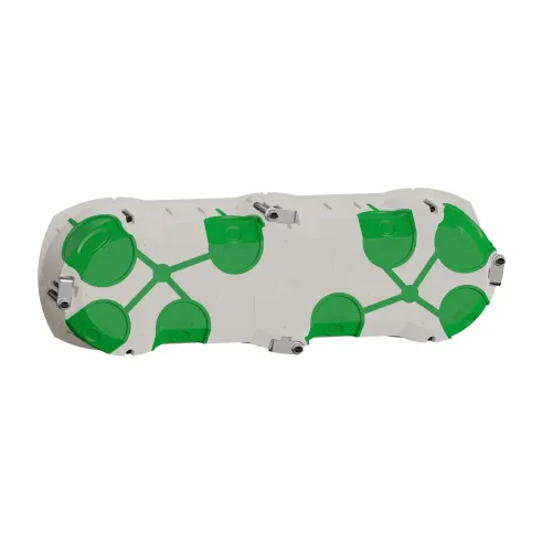 Подрозетник для гипсокартона герметичный, тройной, Multifix Air Schneider IMT35031