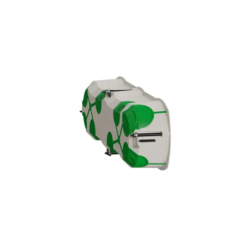 Подрозетник для гипсокартона герметичный, тройной, Multifix Air Schneider IMT35031