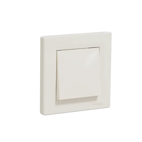 Вимикач одноклавішний, кремовий, EPH0100123 Schneider Electric Asfora