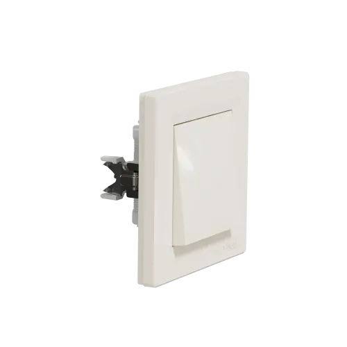 Вимикач одноклавішний, кремовий, EPH0100123 Schneider Electric Asfora