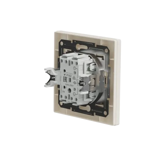 Вимикач одноклавішний, кремовий, EPH0100123 Schneider Electric Asfora