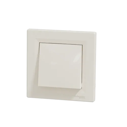 Вимикач одноклавішний, кремовий, EPH0100123 Schneider Electric Asfora