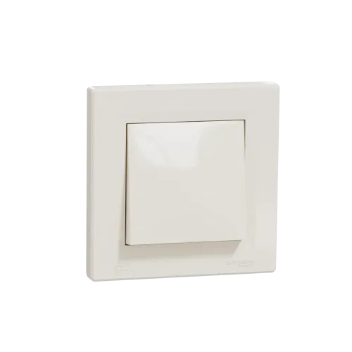 Вимикач вологозахищений IP44, кремовий, EPH0100223 Schneider Electric Asfora