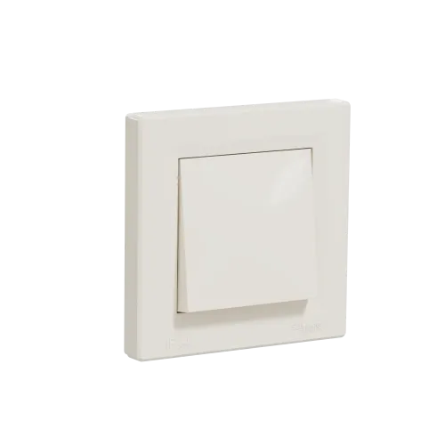 Вимикач вологозахищений IP44, кремовий, EPH0100223 Schneider Electric Asfora