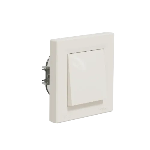 Вимикач вологозахищений IP44, кремовий, EPH0100223 Schneider Electric Asfora