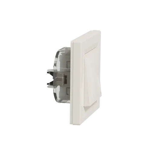 Вимикач вологозахищений IP44, кремовий, EPH0100223 Schneider Electric Asfora