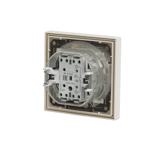 Вимикач вологозахищений IP44, кремовий, EPH0100223 Schneider Electric Asfora