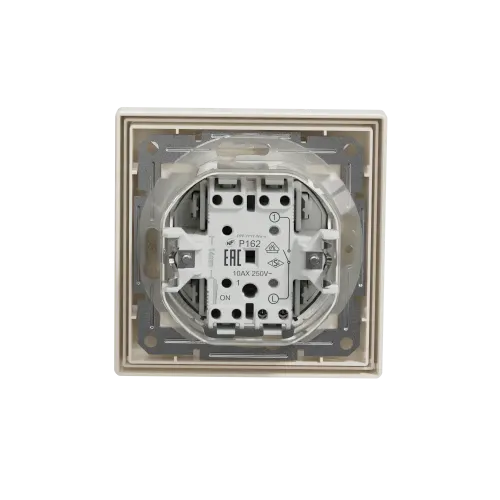 Вимикач вологозахищений IP44, кремовий, EPH0100223 Schneider Electric Asfora