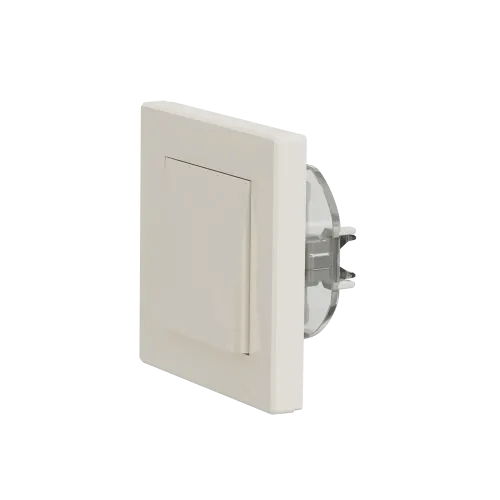 Вимикач вологозахищений IP44, кремовий, EPH0100223 Schneider Electric Asfora