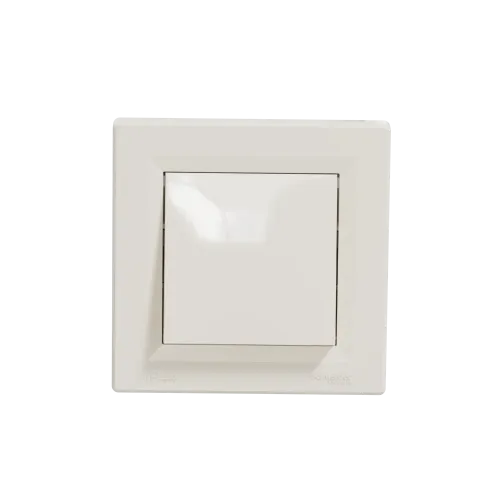 Вимикач вологозахищений IP44, кремовий, EPH0100223 Schneider Electric Asfora
