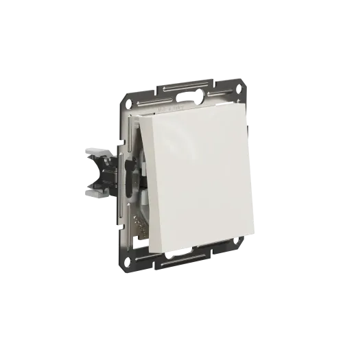 Выключатель одноклавишный, кремовый, EPH0170123 Schneider Electric Asfora
