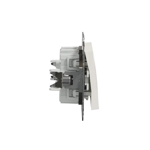 Выключатель одноклавишный, кремовый, EPH0170123 Schneider Electric Asfora