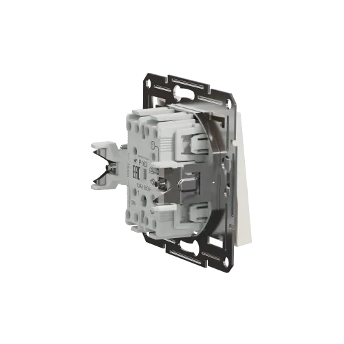 Выключатель одноклавишный, кремовый, EPH0170123 Schneider Electric Asfora