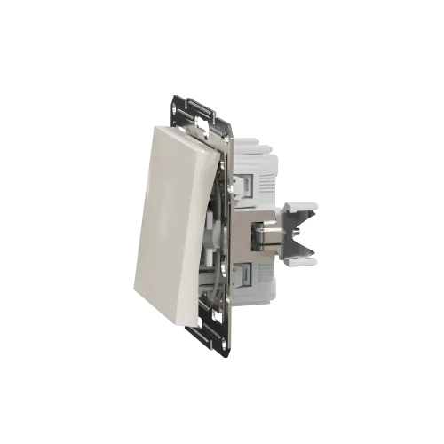 Выключатель одноклавишный, кремовый, EPH0170123 Schneider Electric Asfora