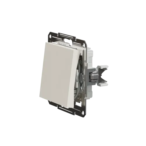 Выключатель одноклавишный, кремовый, EPH0170123 Schneider Electric Asfora