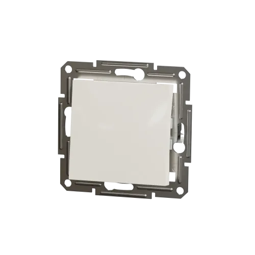Выключатель одноклавишный, кремовый, EPH0170123 Schneider Electric Asfora