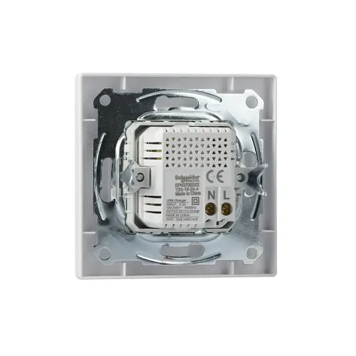 USB розетка, білий, EPH2700221 Schneider Electric Asfora