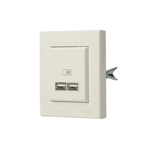 USB розетка, кремовый, EPH2700223 Schneider Electric Asfora