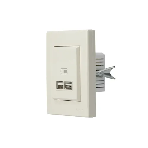 USB розетка, кремовый, EPH2700223 Schneider Electric Asfora