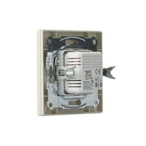 USB розетка, кремовый, EPH2700223 Schneider Electric Asfora