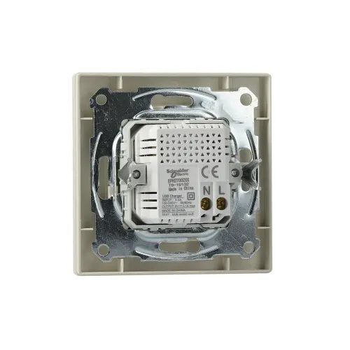 USB розетка, кремовый, EPH2700223 Schneider Electric Asfora