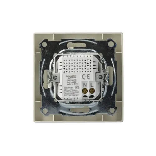 USB розетка, кремовый, EPH2700223 Schneider Electric Asfora