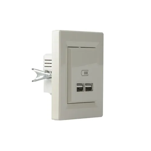 USB розетка, кремовый, EPH2700223 Schneider Electric Asfora
