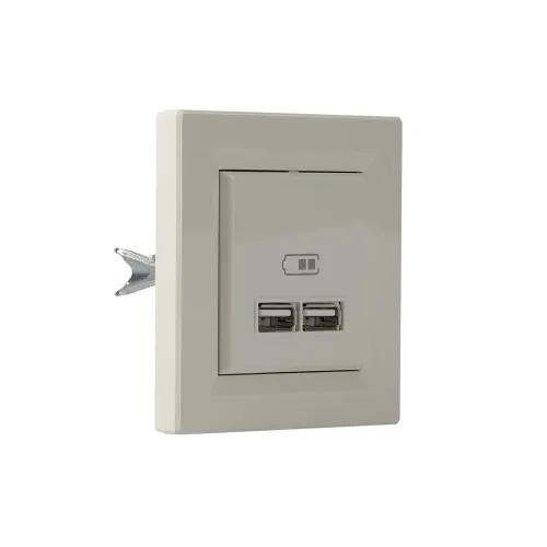 USB розетка, кремовый, EPH2700223 Schneider Electric Asfora