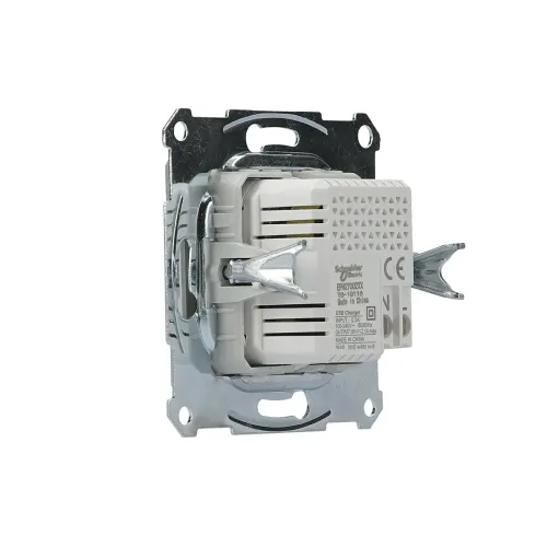 USB розетка, алюміній, EPH2700261 Schneider Electric Asfora