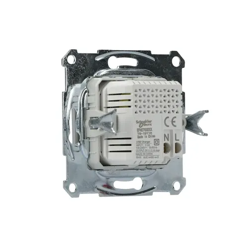 USB розетка, алюміній, EPH2700261 Schneider Electric Asfora
