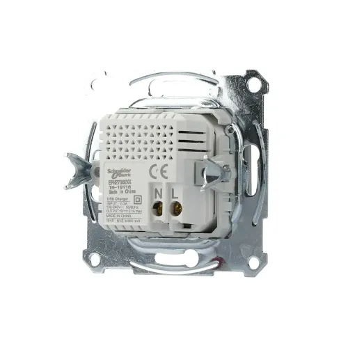 USB розетка, алюміній, EPH2700261 Schneider Electric Asfora