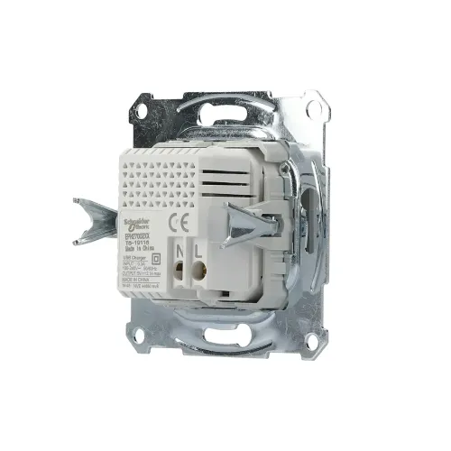 USB розетка, алюміній, EPH2700261 Schneider Electric Asfora