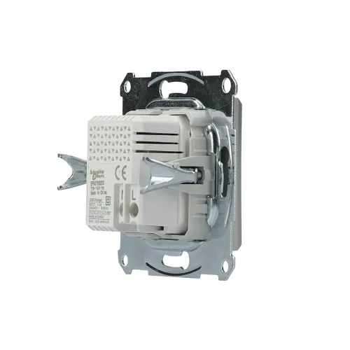 USB розетка, алюміній, EPH2700261 Schneider Electric Asfora