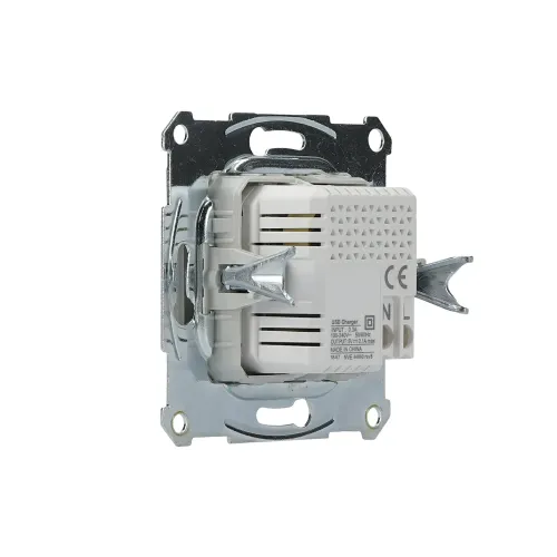 USB розетка, сталь, EPH2700262 Schneider Electric Asfora