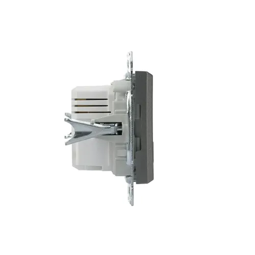 USB розетка, сталь, EPH2700262 Schneider Electric Asfora