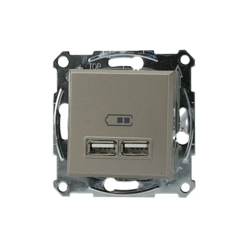 USB розетка, бронза, EPH2700269 Schneider Electric Asfora