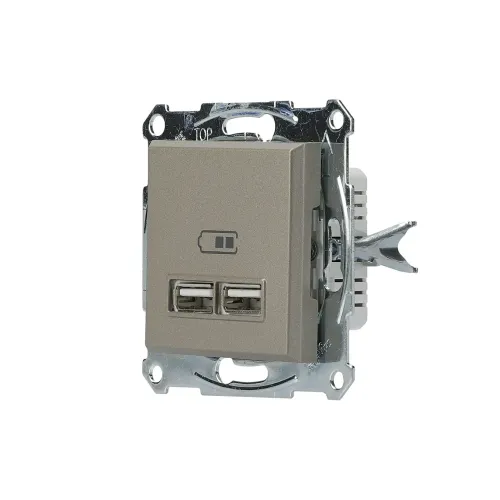 USB розетка, бронза, EPH2700269 Schneider Electric Asfora