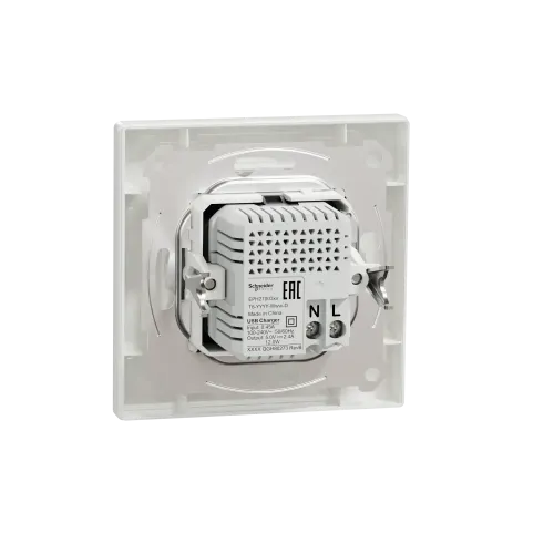 USB розетка тип А+С, білий, EPH2700321 Schneider Electric Asfora